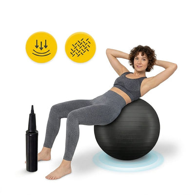 Minge Fitness Gonflabila 55 cm (Pompa Inclusa) 2