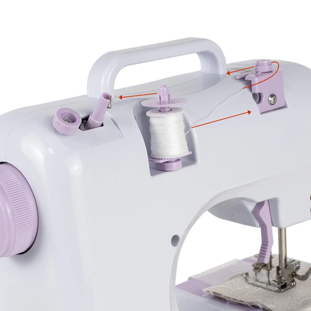 Mini Masina de Cusut Electrica Portabila, 12 Programe, pentru incepatori 5
