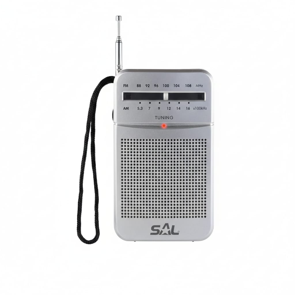 Mini radio portabil AM/FM, cu baterii si receptie puternica, model ICF-961, ideal pentru uz zilnic si calatorii 3