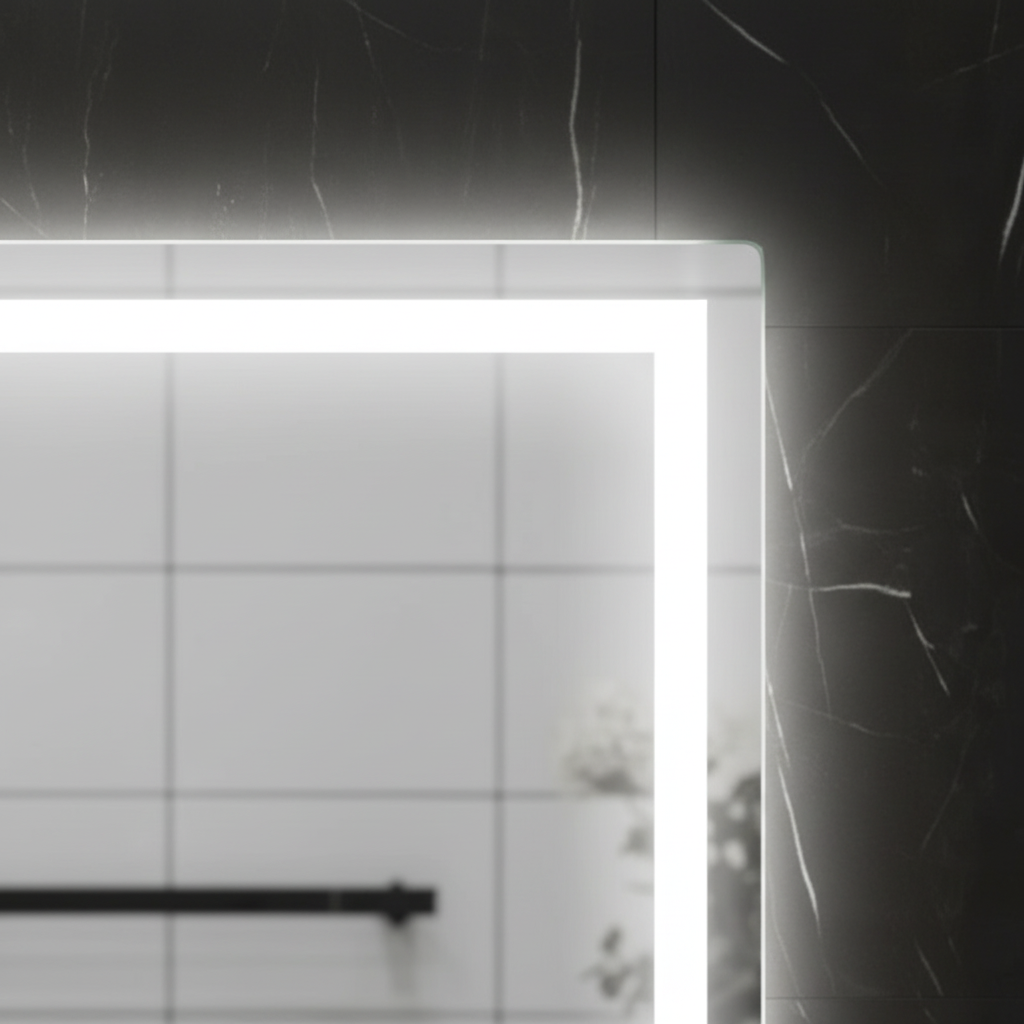 Oglindă baie cu LED, antiaburire și boxă Bluetooth, 80×100 cm, touch, functie memorie 2