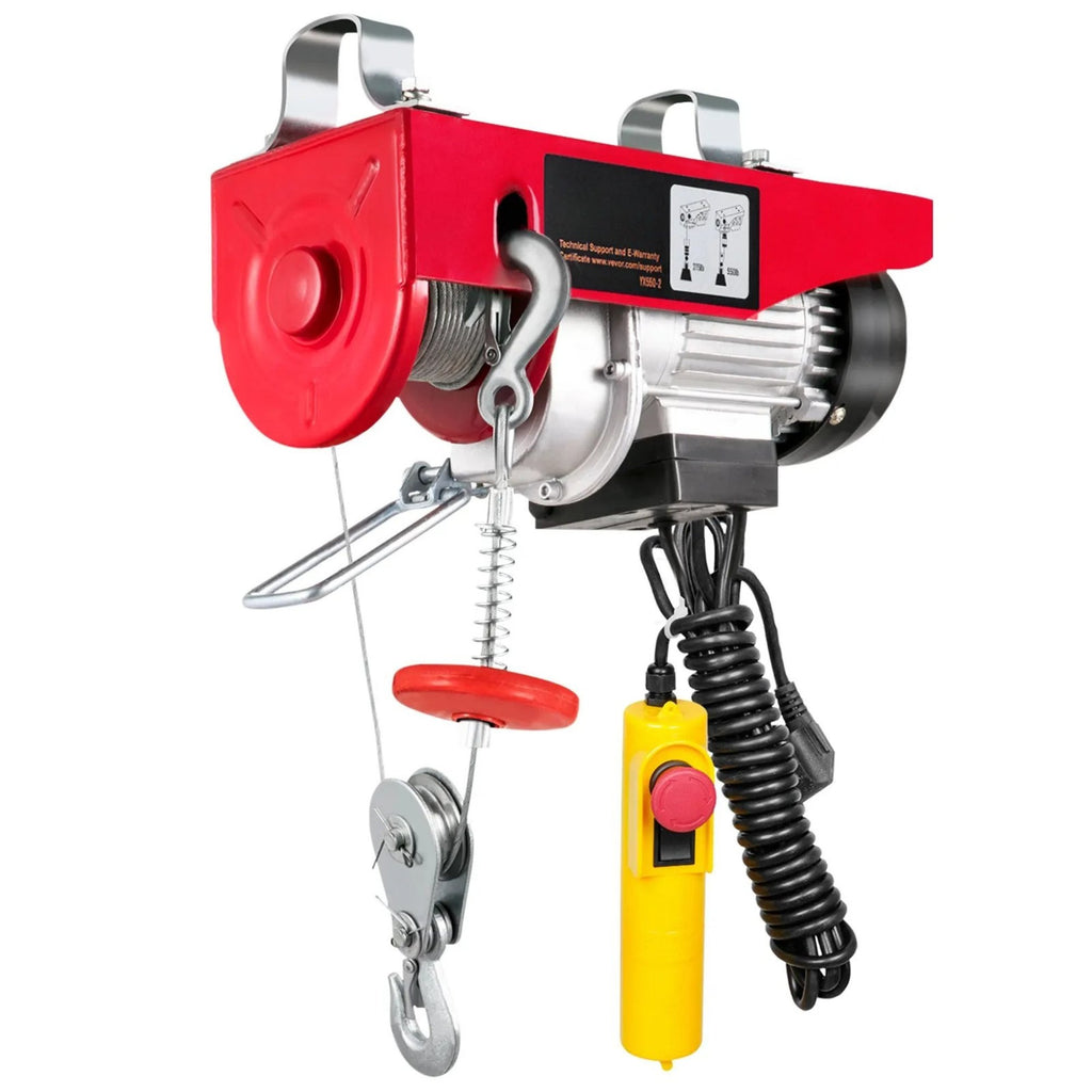 Palan Electric cu Cablu de Otel – Capacitate 250 kg, Motor 510W, Telecomandă 4.2 m 1