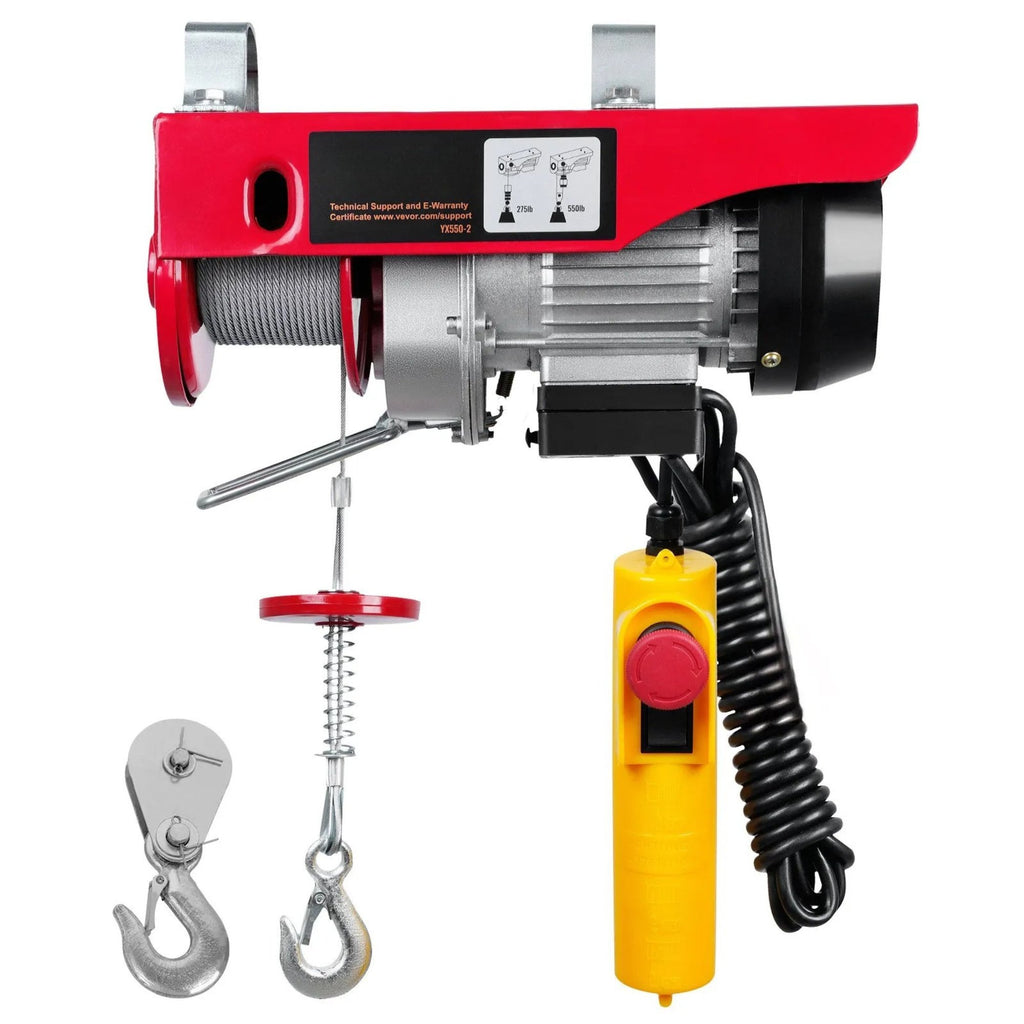 Palan Electric cu Cablu de Otel – Capacitate 250 kg, Motor 510W, Telecomandă 4.2 m 2