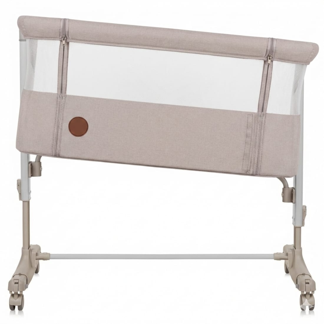 Pătuț Co-Sleeper 3 în 1 cu Legănare, Setare Unghiulară și Saltea, Certificat EN 4