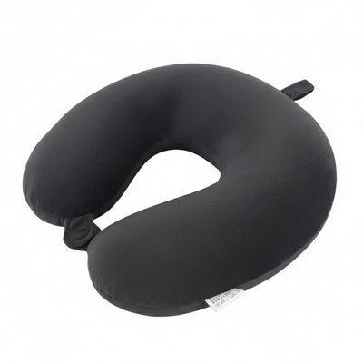 Perna de Voiaj Ergonomică cu Spumă de Memorie, Suport Cervical 360°, Dimensiuni 24x26 cm 1