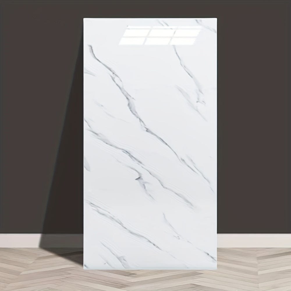 Placa autoadeziva pentru pardoseala sau perete tip marmura, impermeabila, 60x30cm, 1.5 mm grosime 2