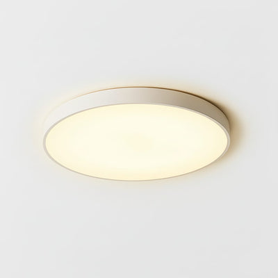 Plafoniera LED rotunda ultra-subtire 30W, alb rece, echivalent 300W, pentru tavan baie si hol 1