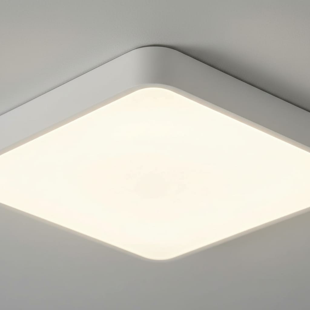 Plafoniera LED Ultra-Slim Patrata 40W, Alb Rece, Design Modern Nexlight 1