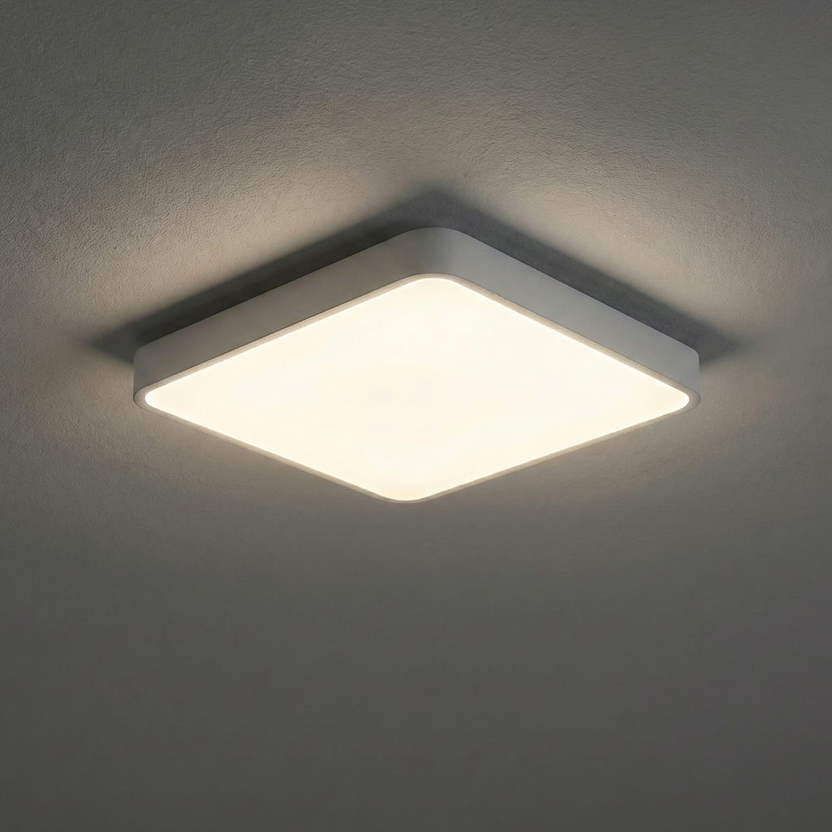 Plafoniera LED Ultra-Slim Patrata 40W, Alb Rece, Design Modern Nexlight 4