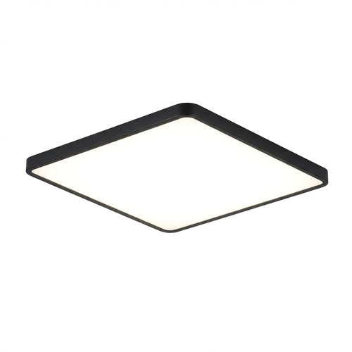 Plafoniera LED Ultra-Slim Patrata, 40W (Echiv. 400W), Negru Mat, Design Modern 1