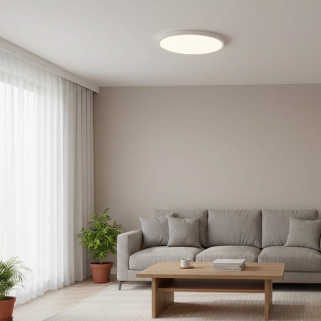 Plafoniera LED Baie 24W, 30cm, IP40, Trei Culori de Lumina, Echivalent 200W, Alba