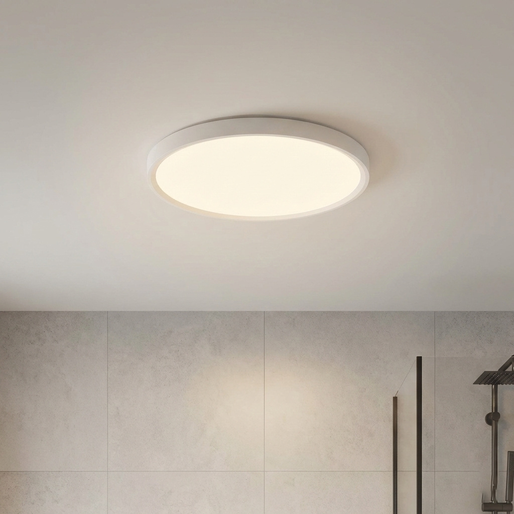 Plafoniera LED Baie 24W, 30cm, IP40, Trei Culori de Lumina, Echivalent 200W, Alba