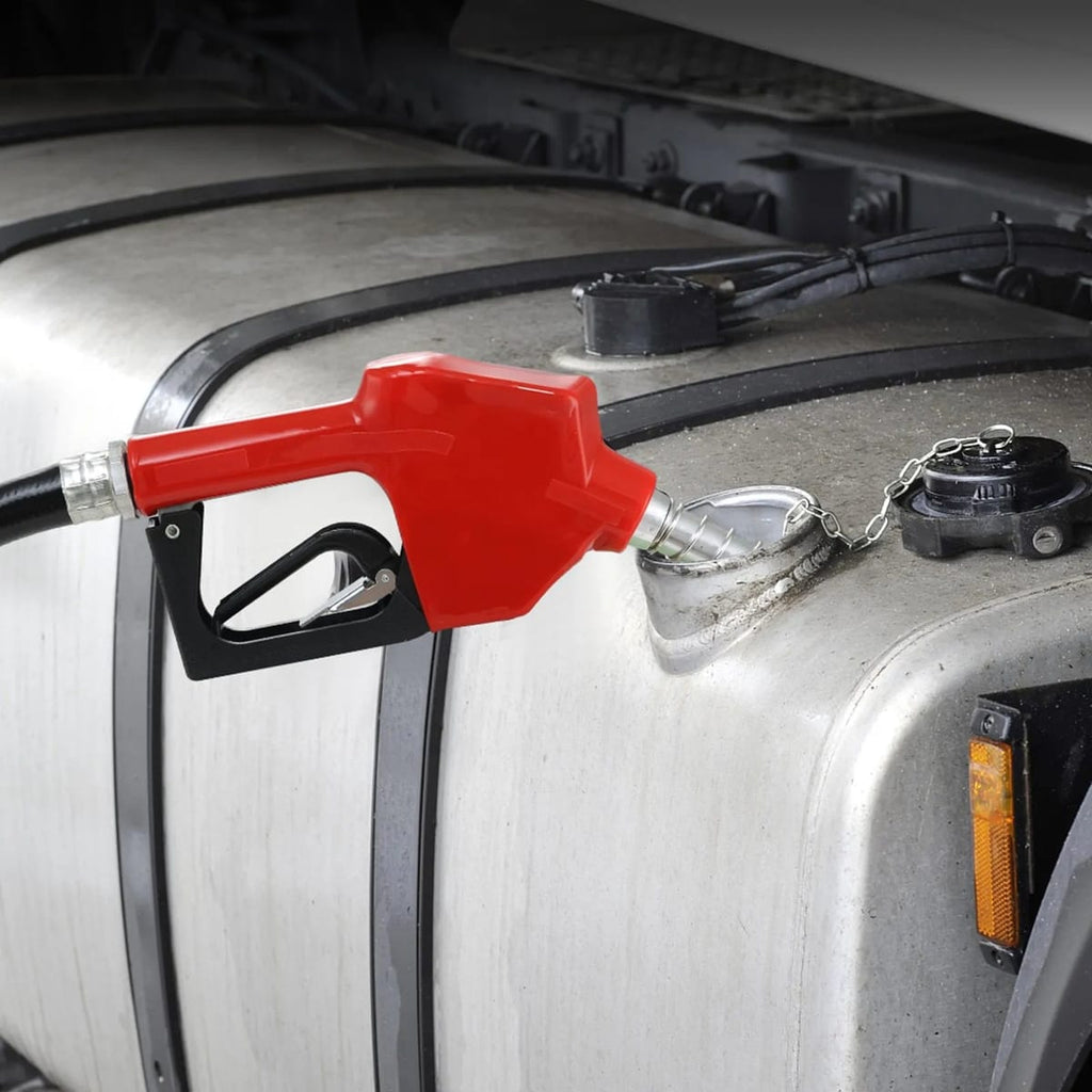 Pompa Electrica Transfer Motorina 12V – 38 L/min, Kit Complet cu Pistol Automat si Furtunuri 2