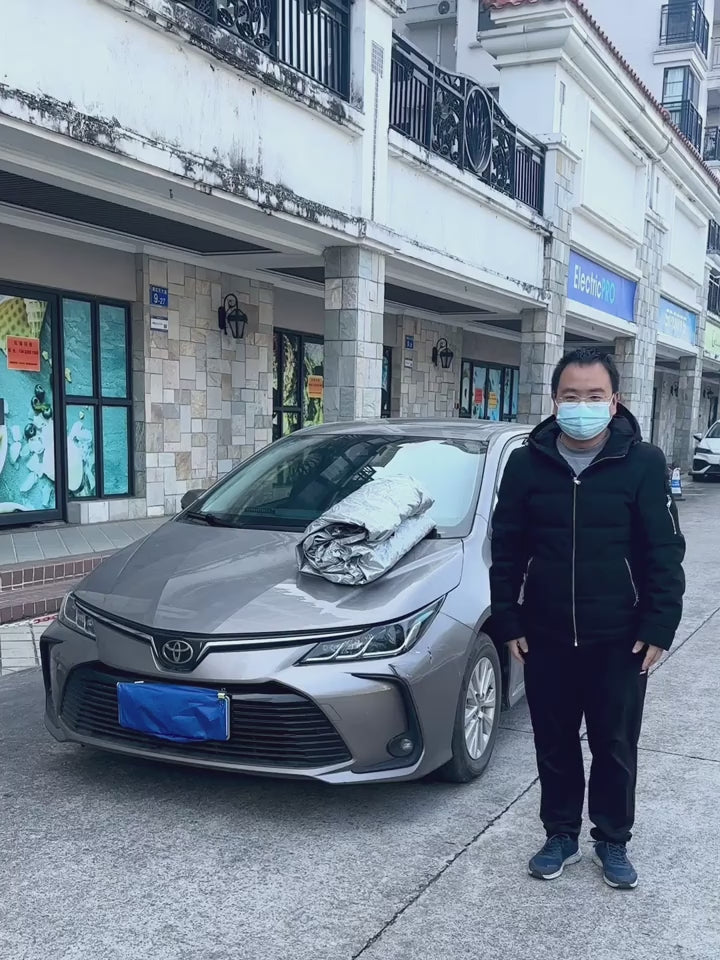 Prelată Auto Impermeabilă, Husă Protecție Mașină, Material PEVA Rezistent