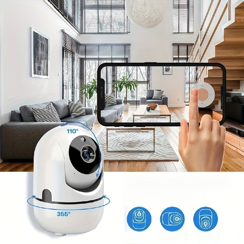 Smart HD Camera Home Security Upgrade Monitor Your Home with High Definition to Ensure Your Loved Ones Are Safe with Intelligent Features Its Your Reliable Partner for RealTime Clear Surveillance Perfect for Watching Over Family Pets Or