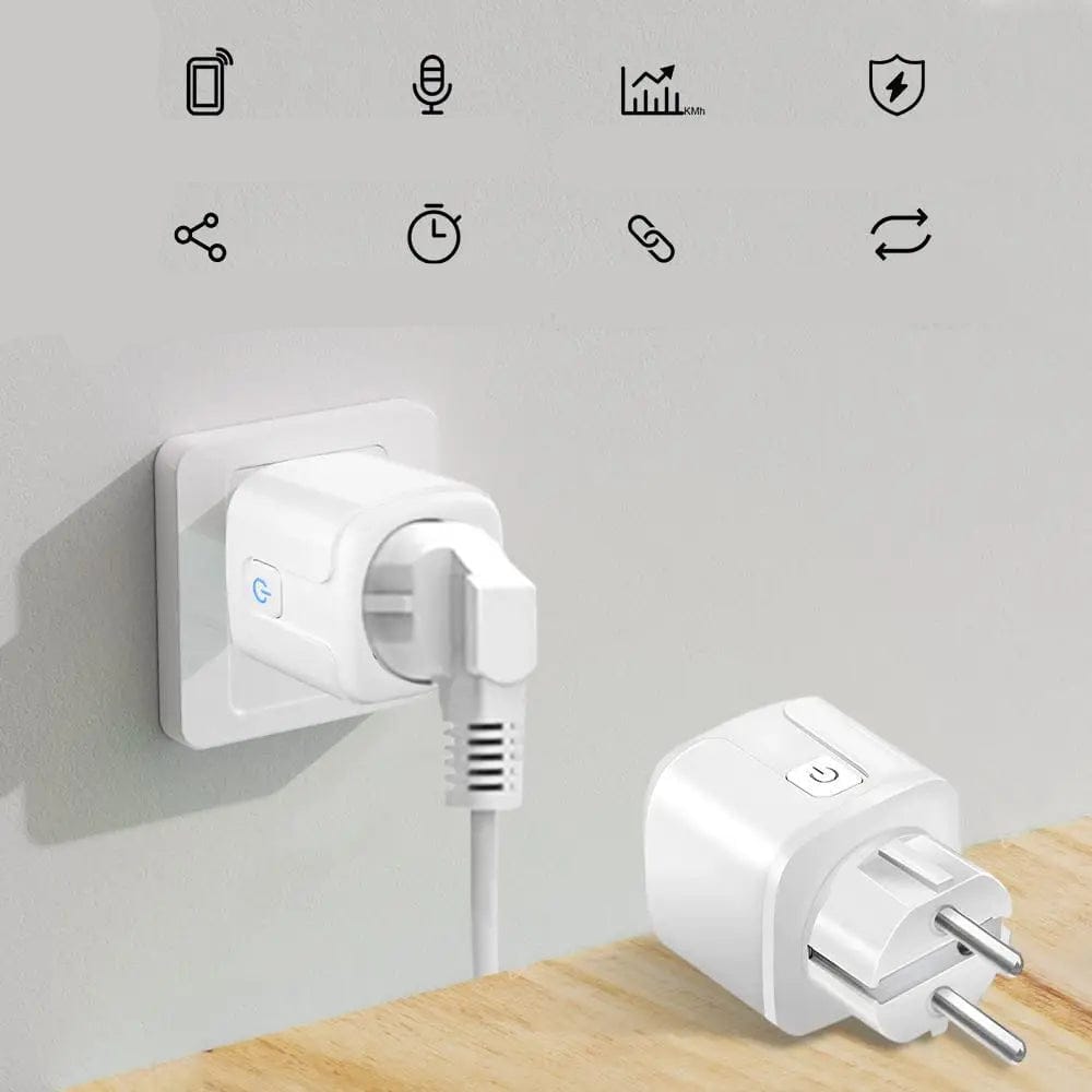 Priza Inteligenta WiFi 20A cu Monitorizare Consum, Compatibila Alexa 3