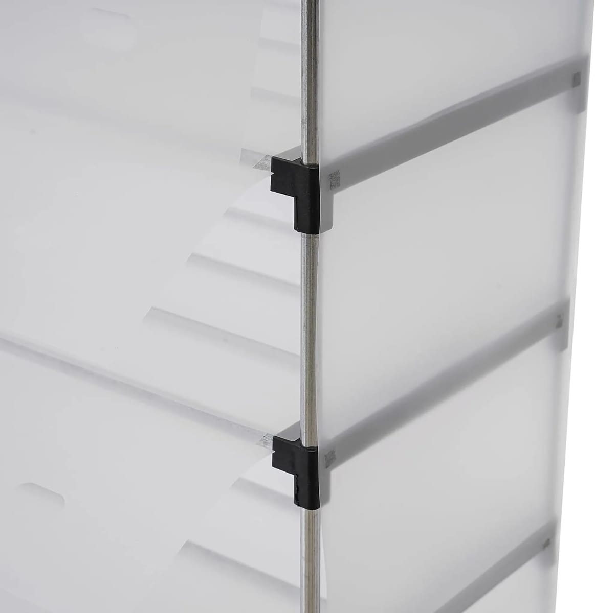 Raft pliabil pentru pantofi cu 5 niveluri, organizator incaltaminte pentru hol si dressing 4