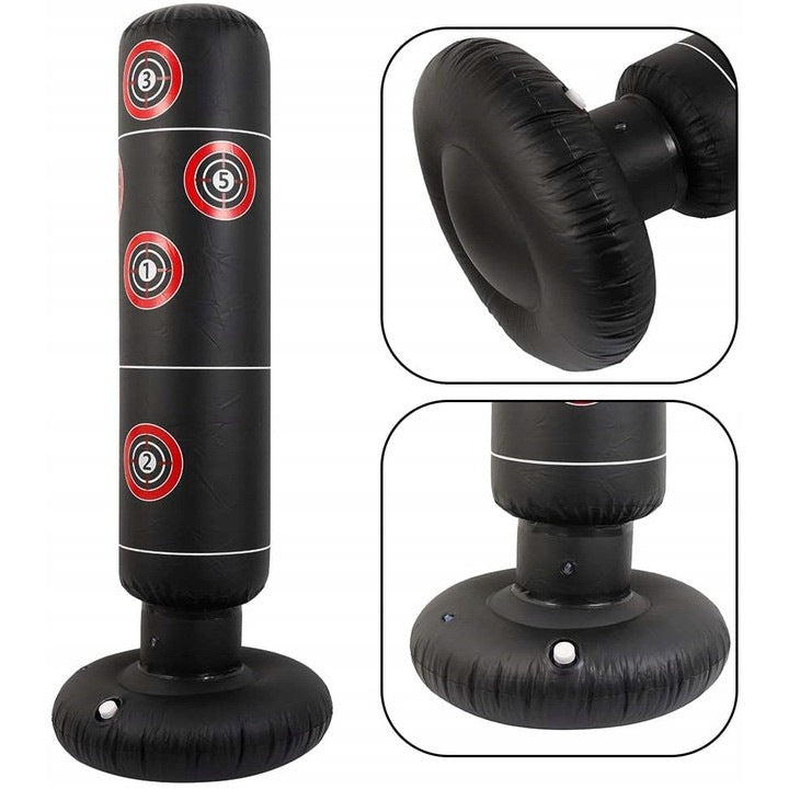 Sac box gonflabil 160cm cu mănuși – aer, apă sau nisip