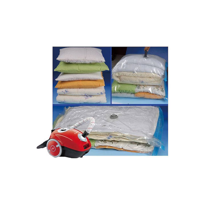 Pungă de vid 60x80 cm cu supapă universală pentru depozitare