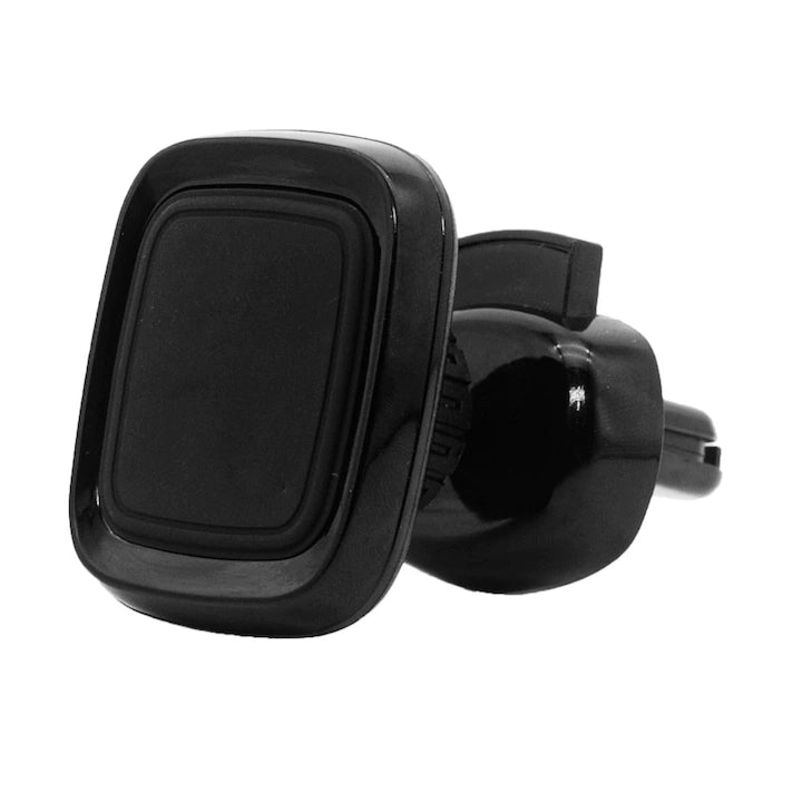 Suport magnetic rotativ 360° negru pentru smartphone