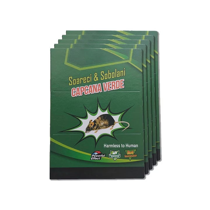 Capcană adezivă pentru șoareci și șobolani, fără miros