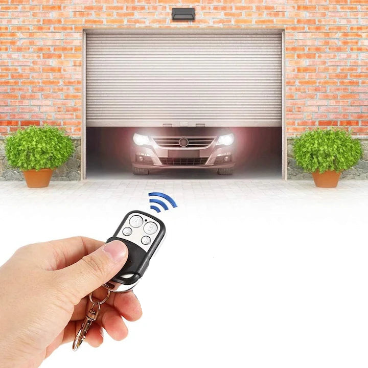 Telecomandă universala pentru poartă/garaj 433.92 MHz, cu 4 butoane, clonare pentru usi de garaj