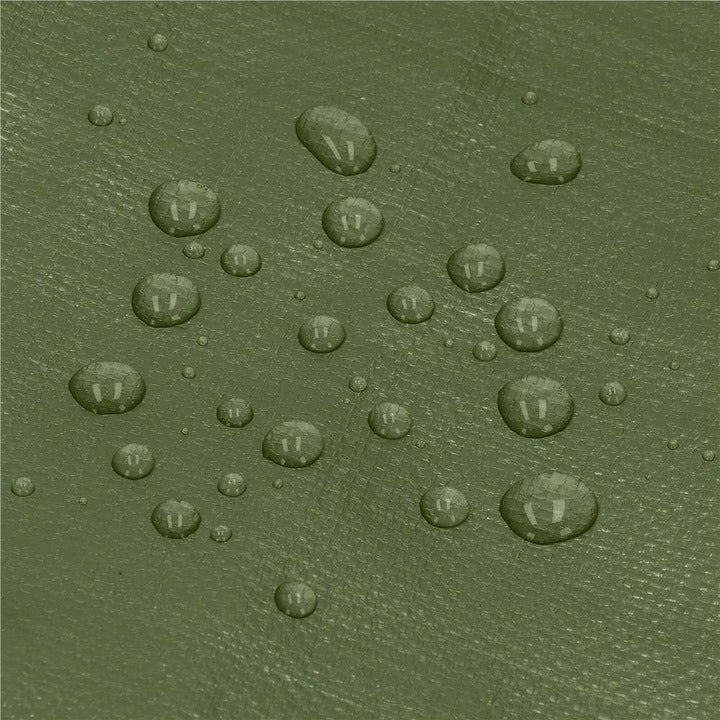 Prelată impermeabilă polietilenă 120 g/m², 4×8 m, verde