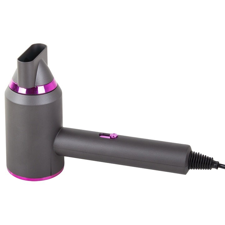 Uscător păr gri-roz 2800W, 3 trepte căldură, LED indicator