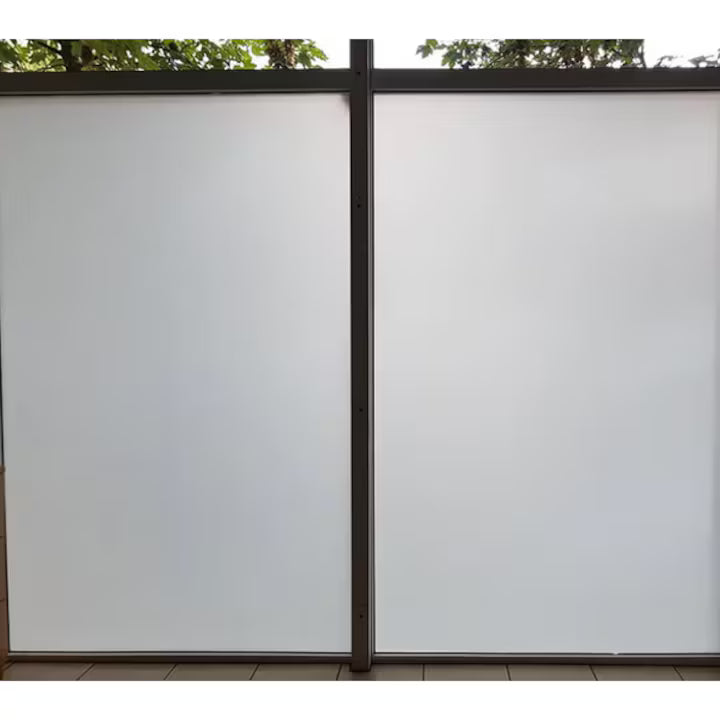 Folie mata pentru geam, tip sablare, protectie vizuala si intimitate, 60x300cm - Simplu 60x300