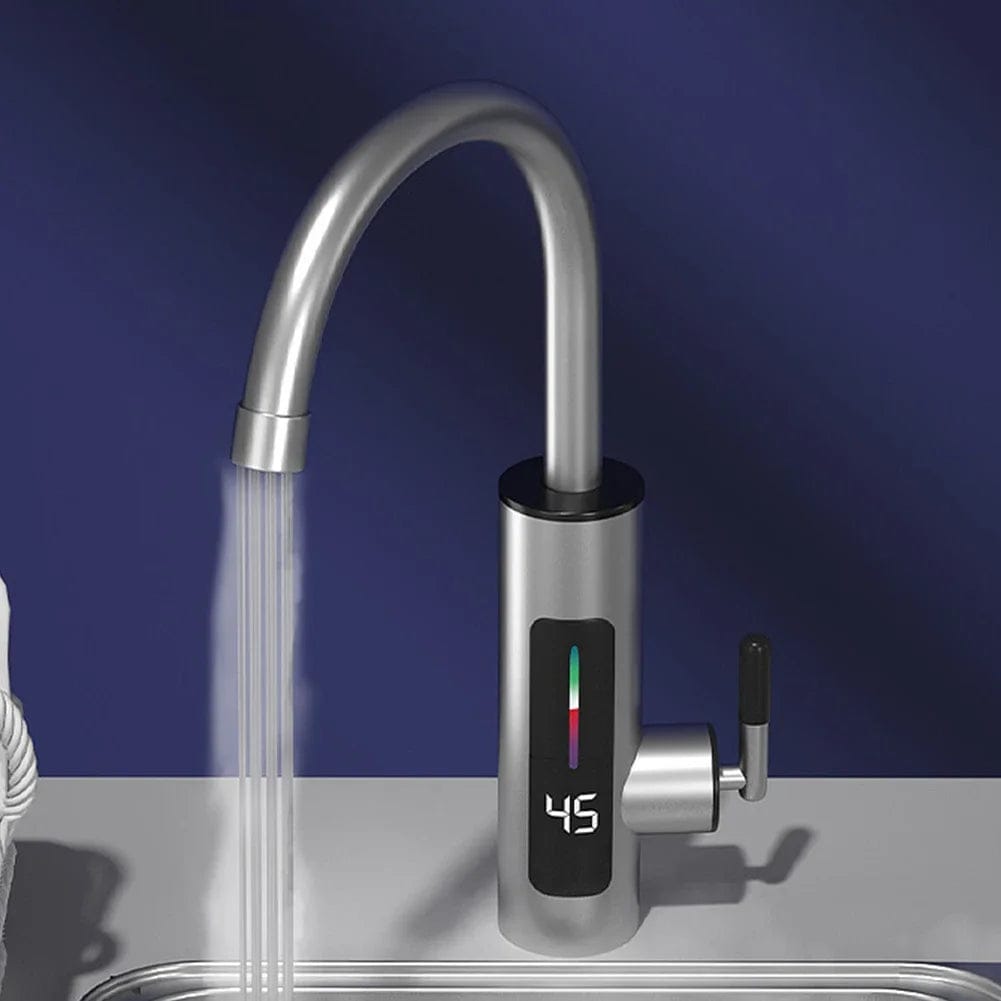 Robinet electric instant din inox, 3000W, rotire 360 grade 2