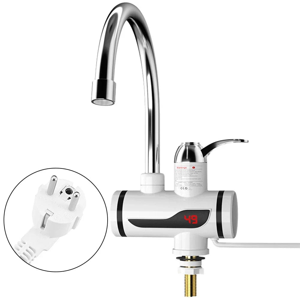 Robinet electric instant din inox, 3000W, rotire 360 grade 3