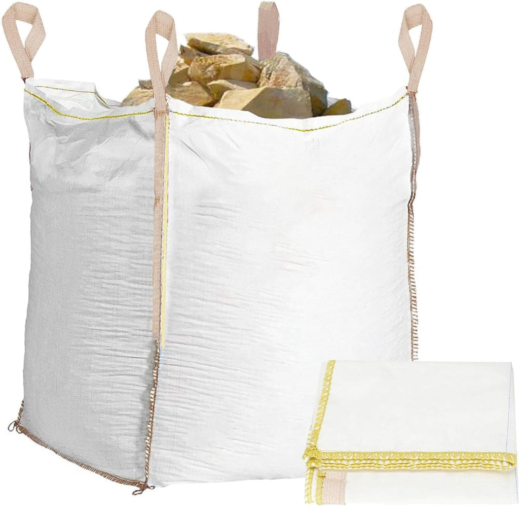 Sac Big Bag pentru Moloz si Deseuri, Capacitate 500 kg, 75x75x75 cm 1