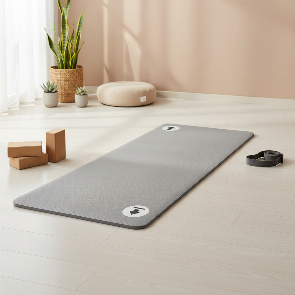 Saltea fitness pentru yoga, 1 cm 4