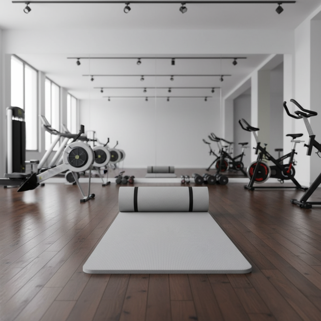 Saltea fitness pentru yoga, 1 cm 7