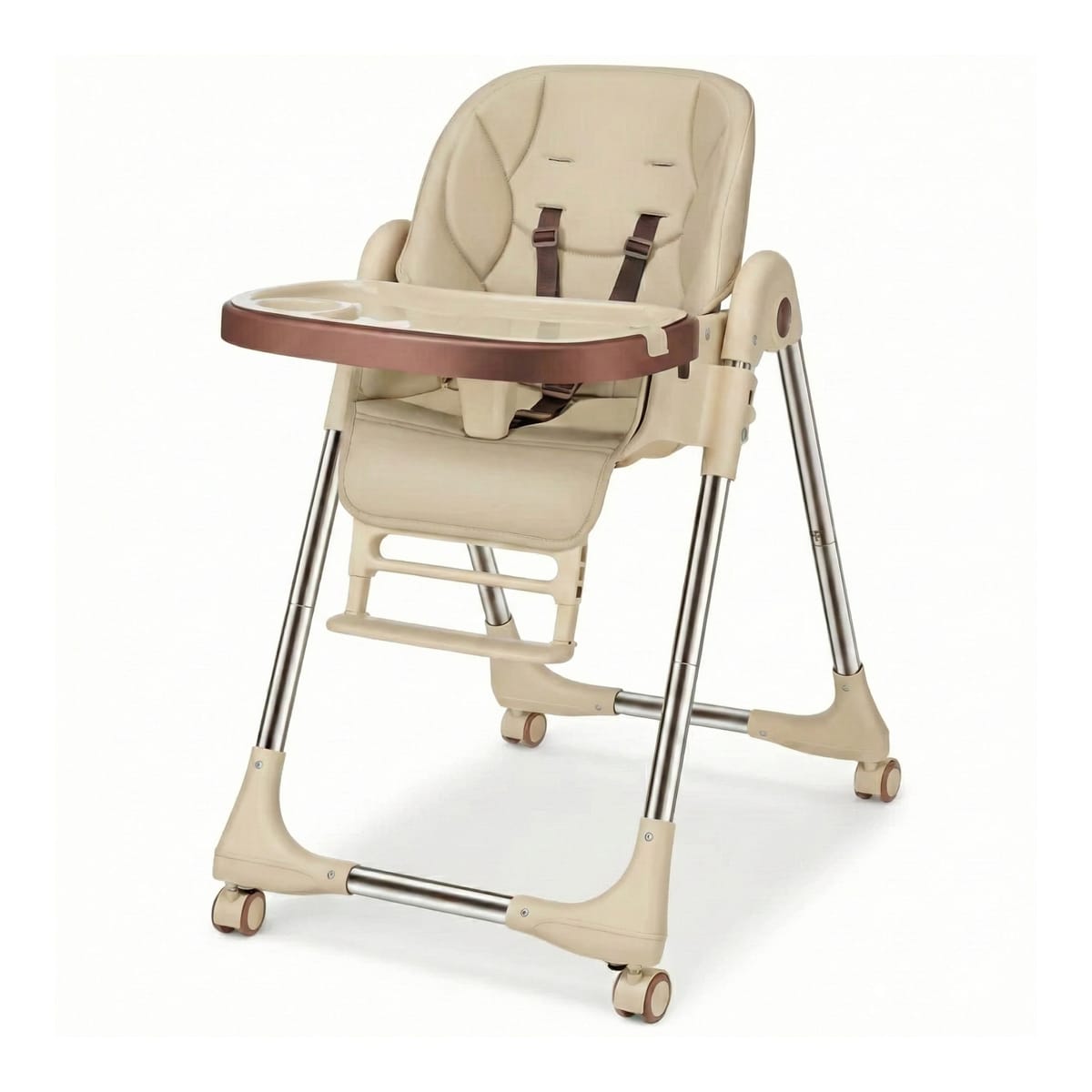 Scaun de masa bebe, pentru hranire, joaca si calatorii, pliabil, usor de transportat 1