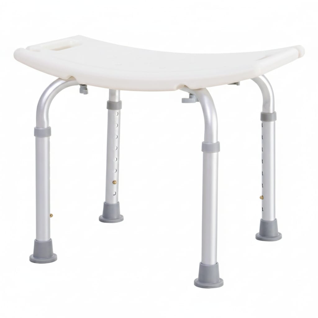 Scaun dus antialunecare reglabil 50x36x39.5–56.5 cm 1