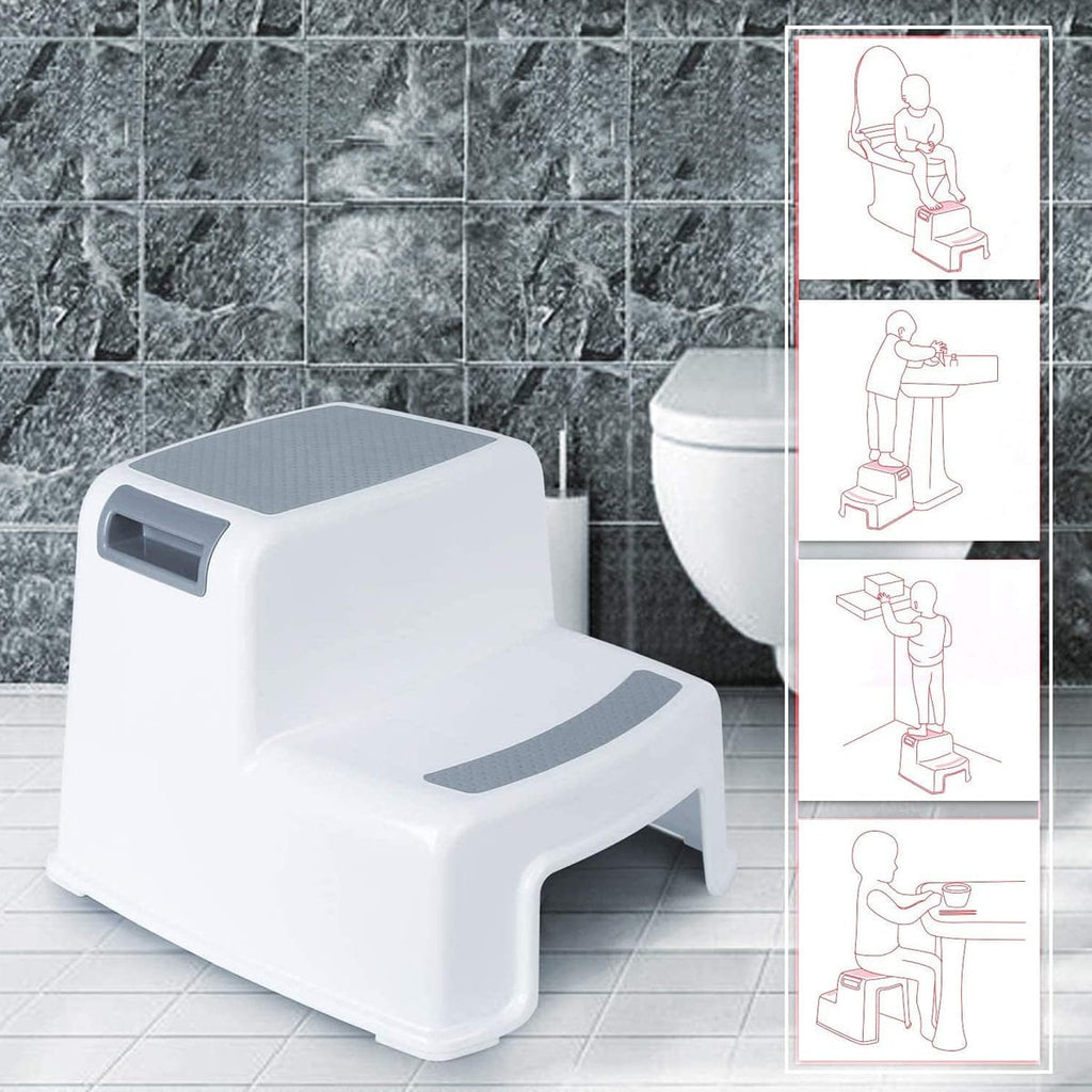 Scaun Inaltator pentru copii 2 trepte antiderapant, baie si bucatarie 2