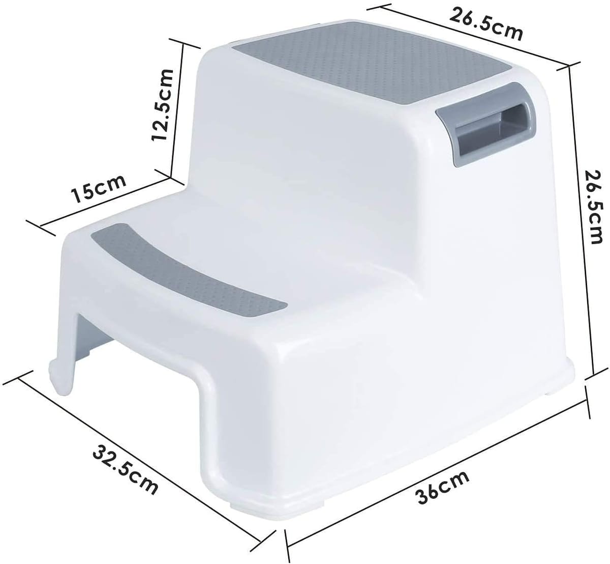 Scaun Inaltator pentru copii 2 trepte antiderapant, baie si bucatarie 4
