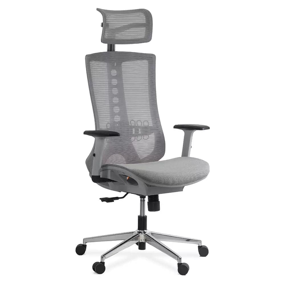 Scaun premium de birou ergonomic Mesh cu spatar înalt, suport lobar, roti 360°, reglare înaltime 1