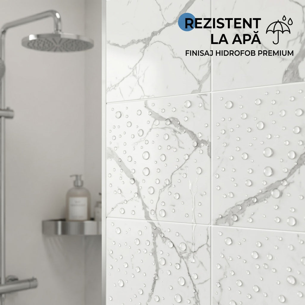 Set 10 x Placi Decorative Imitatie Marmura, Grosime 2mm 4