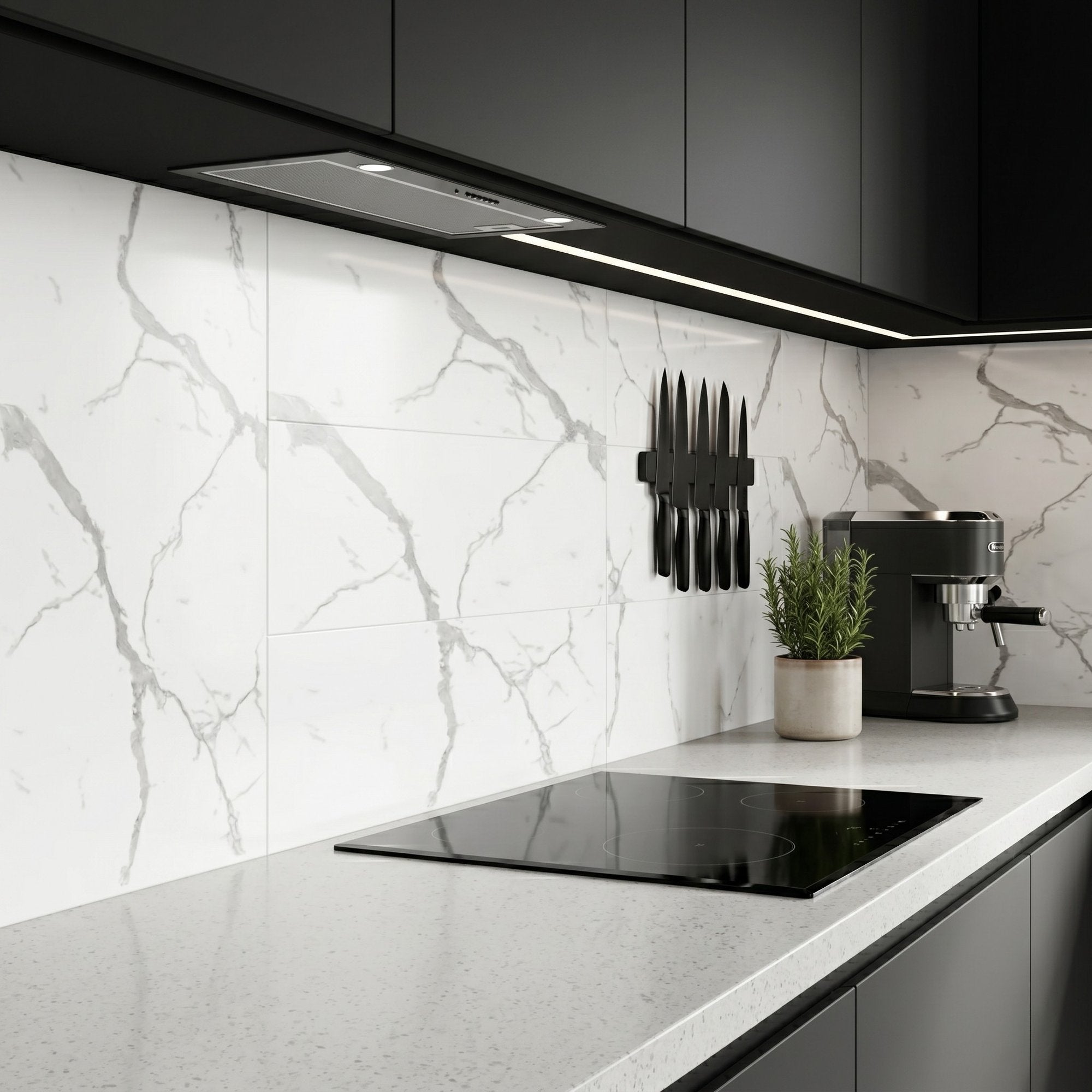 Set 10 x Placi Decorative Imitatie Marmura, Grosime 2mm 7