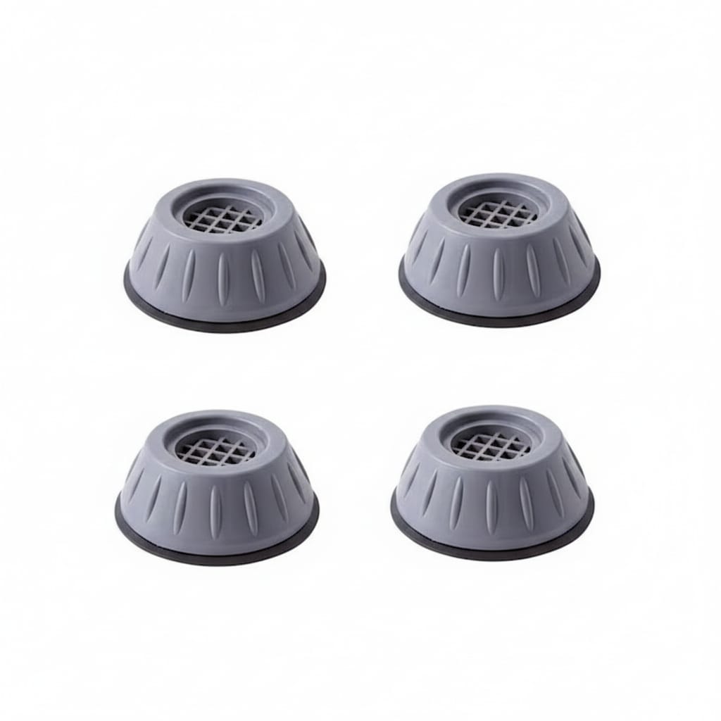 Set 4 Suporturi Antiderapante pentru Masina de Spalat, Picioruse Anti-Zgomot 2