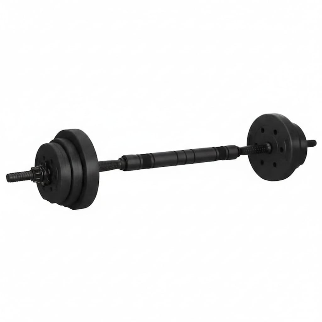 Set Greutati Multifunctionale 19 kg - Gantere, Haltera, Kettlebell, Metal, Maner Antiderapant 3