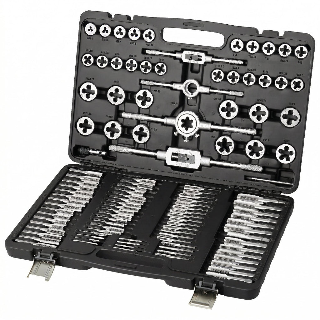 Set Profesional Tarazi si Filiere Metrice, 110 Piese – Otel G80, M2-M18 5