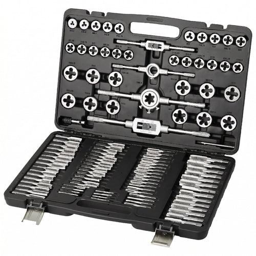 Set Profesional Tarazi si Filiere Metrice, 110 Piese – Otel G80, M2-M18 5