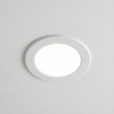 Spot LED incastrat ECO 6W rotund alb, 100mm, alb rece, pentru tavan rigips 1