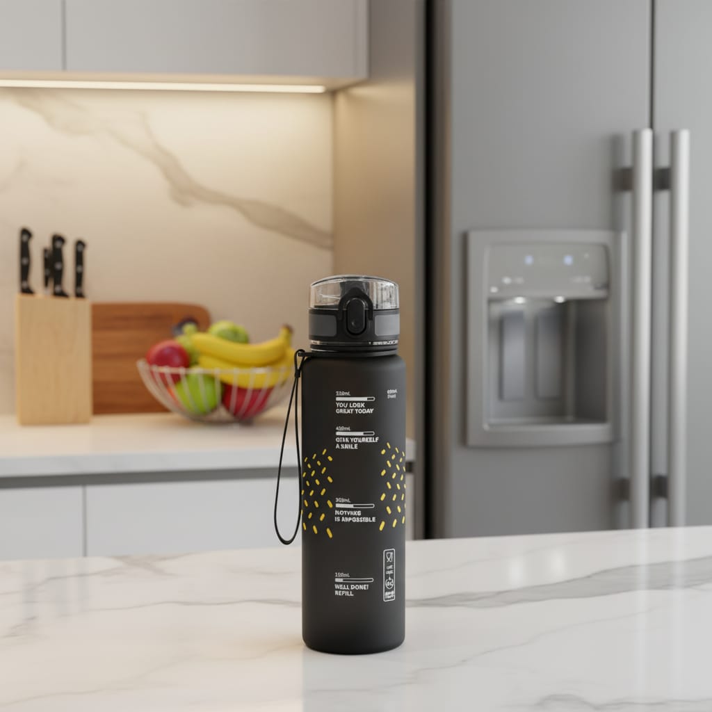 Sticlă de Apă 650 ml Tritan - Rezistentă la Șocuri, Ideală pentru Fitness 5