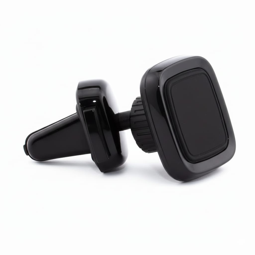 Suport pentru telefon, auto cu magnet, negru 2