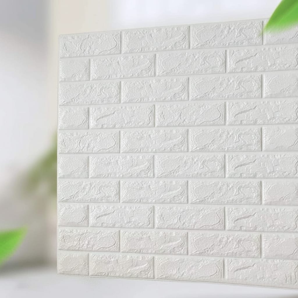 Tapet 3D Autoadeziv din Spuma, Texturat, Rezistent la Umiditate, 70 x 77 cm, 6mm grosime 2