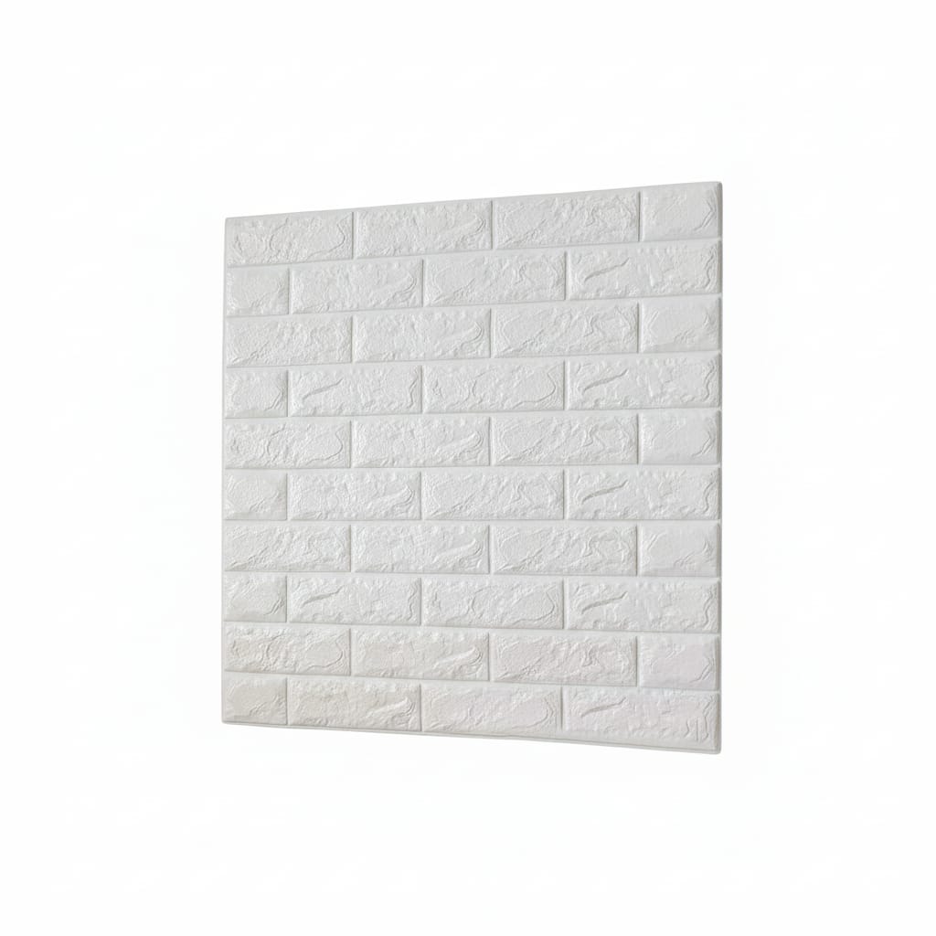 Tapet 3D Autoadeziv din Spuma, Texturat, Rezistent la Umiditate, 70 x 77 cm, 6mm grosime 4