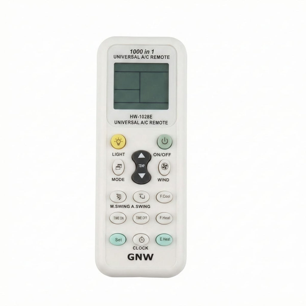Telecomanda universala pentru aer conditionat, compatibila cu multiple marci, cu ecran digital 3
